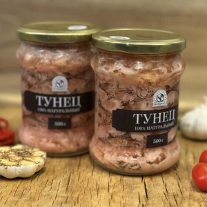 Тунец Натуральный, 500 г, ст/б